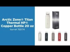 Promotional Arctic Zone® Titan Thermal HP® Copper Water Bottle 20 Oz