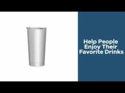 Promotional 20 Oz Frost Stainless Steel Tumbler - Stainless