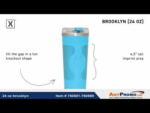 Promotional 24 Oz Brooklyn - Matte Storm Gray 3 Promotional 24 Oz Brooklyn - Matte Storm Gray