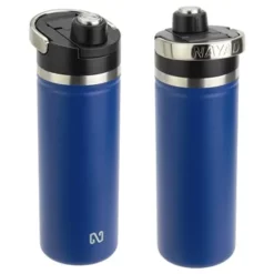 Promotional NAYAD™Traveler 18 Oz Stainless Double Wall Bottle With Twist-Top Spout -cup shop v1 107