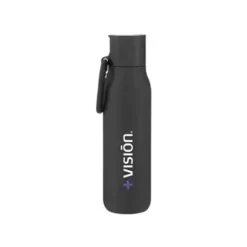 Promotional 17 Oz Larq Flip Top Bottle - Obsidian Black