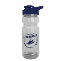 Promotional The Trainer - 24 Oz Transparent Water Bottle With Drink-Thru Lid -cup shop v1 257