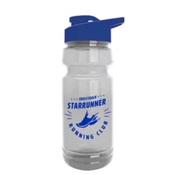 Promotional The Trainer - 24 Oz Transparent Water Bottle With Drink-Thru Lid -cup shop v1 261