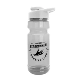 Promotional The Trainer - 24 Oz Transparent Water Bottle With Drink-Thru Lid -cup shop v1 263