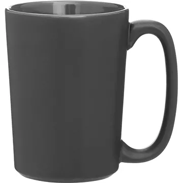 Promotional 12 Oz Rocca Mug - Matte Black - Glossy Storm Gray 3 Promotional 12 Oz Rocca Mug - Matte Black - Glossy Storm Gray