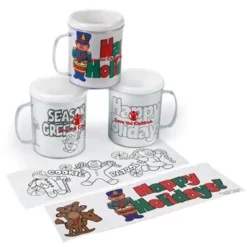 Promotional Holiday Coloring Mug