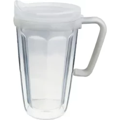 Promotional 16 Oz Thermal Travel Mug With Decal - Plastic -cup shop v1 455