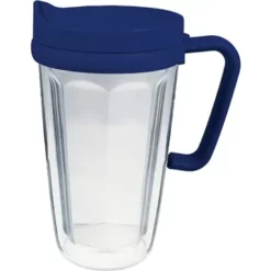 Promotional 16 Oz Thermal Travel Mug With Decal - Plastic -cup shop v1 456