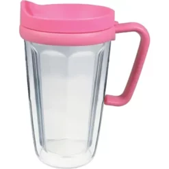 Promotional 16 Oz Thermal Travel Mug With Decal - Plastic -cup shop v1 458