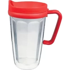 Promotional 16 Oz Thermal Travel Mug With Decal - Plastic -cup shop v1 460