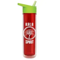 Promotional The Chiller 16 Oz Double Wall Insulated Bottle With Flip Straw Lid -cup shop v10 14