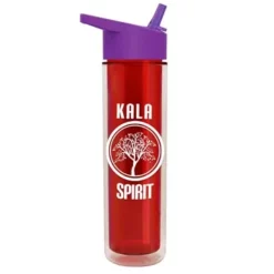 Promotional The Chiller 16 Oz Double Wall Insulated Bottle With Flip Straw Lid -cup shop v10 18