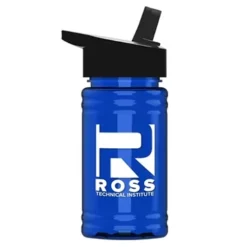 Promotional UpCycle - Mini 16 Oz RPET Sports Bottle With Flip Straw Lid -cup shop v11 12