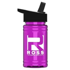 Promotional UpCycle - Mini 16 Oz RPET Sports Bottle With Flip Straw Lid -cup shop v11 14