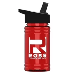 Promotional UpCycle - Mini 16 Oz RPET Sports Bottle With Flip Straw Lid -cup shop v11 15