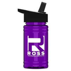 Promotional UpCycle - Mini 16 Oz RPET Sports Bottle With Flip Straw Lid -cup shop v11 17