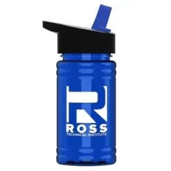 Promotional UpCycle - Mini 16 Oz RPET Sports Bottle With Flip Straw Lid -cup shop v11 19