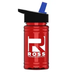 Promotional UpCycle - Mini 16 Oz RPET Sports Bottle With Flip Straw Lid -cup shop v11 22