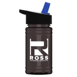 Promotional UpCycle - Mini 16 Oz RPET Sports Bottle With Flip Straw Lid -cup shop v11 23