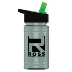 Promotional UpCycle - Mini 16 Oz RPET Sports Bottle With Flip Straw Lid -cup shop v11 25