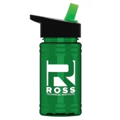 Promotional UpCycle - Mini 16 Oz RPET Sports Bottle With Flip Straw Lid -cup shop v11 27