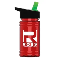 Promotional UpCycle - Mini 16 Oz RPET Sports Bottle With Flip Straw Lid -cup shop v11 29