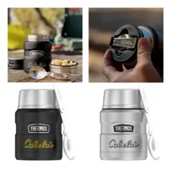 Promotional 16 Oz Thermos® Stainless King™ Stainless Steel Food Jar