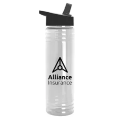 Promotional 24 Oz Slim Fit Water Bottles With Flip Straw Lid -cup shop v12 14