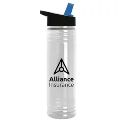 Promotional 24 Oz Slim Fit Water Bottles With Flip Straw Lid -cup shop v12 15