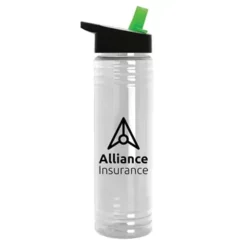 Promotional 24 Oz Slim Fit Water Bottles With Flip Straw Lid -cup shop v12 16