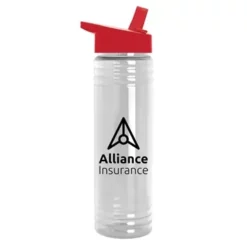 Promotional 24 Oz Slim Fit Water Bottles With Flip Straw Lid -cup shop v12 20