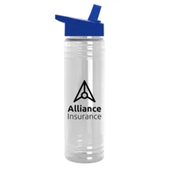 Promotional 24 Oz Slim Fit Water Bottles With Flip Straw Lid -cup shop v12 21