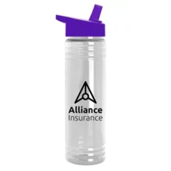 Promotional 24 Oz Slim Fit Water Bottles With Flip Straw Lid -cup shop v12 22