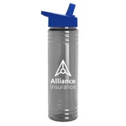 Promotional 24 Oz Slim Fit Water Bottles With Flip Straw Lid -cup shop v12 31