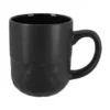 Bic Promotional 16 Oz Ceramic Coffee Mug With The Facet Textured -cup shop v12 67
