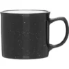 Promotional 12 Oz Cambria Ceramic Mug - Black -cup shop v2 237