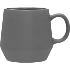 Promotional 16 Oz Verona Ceramic Mug - Matte Storm Gray