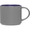 Promotional 16 Oz Monaco - Gray/Cobalt Blue -cup shop v2 255