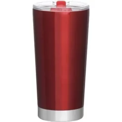 Promotional 20 Oz Frost Stainless Steel Tumbler - Red -cup shop v2 298