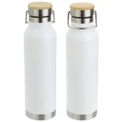 Promotional Cusano 22 Oz Vacuum Insulated Stainless Steel Bottle With Bamboo Cap -cup shop v2 7