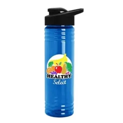 Promotional 24 Oz Slim Fit UpCycle RPET Bottles With Drink-Thru Lid Digital -cup shop v2 79