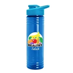 Promotional 24 Oz Slim Fit UpCycle RPET Bottles With Drink-Thru Lid Digital -cup shop v2 80
