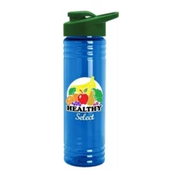 Promotional 24 Oz Slim Fit UpCycle RPET Bottles With Drink-Thru Lid Digital -cup shop v2 81