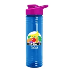 Promotional 24 Oz Slim Fit UpCycle RPET Bottles With Drink-Thru Lid Digital -cup shop v2 85