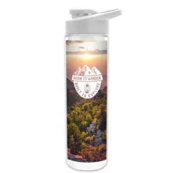 Promotional Full Color Wrap 16 Oz Insulated Bottle With Drink Thru Lid -cup shop v22 10