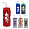 Promotional Mini Peak - 22 Oz Metalike Bottle With Straw Lid -cup shop v3 117