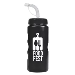 Promotional Mini Peak - 22 Oz Metalike Bottle With Straw Lid -cup shop v3 118