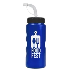 Promotional Mini Peak - 22 Oz Metalike Bottle With Straw Lid -cup shop v3 119