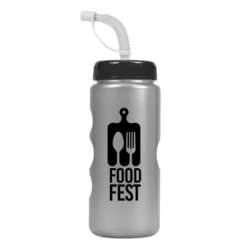 Promotional Mini Peak - 22 Oz Metalike Bottle With Straw Lid -cup shop v3 121