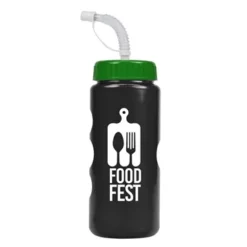 Promotional Mini Peak - 22 Oz Metalike Bottle With Straw Lid -cup shop v3 122